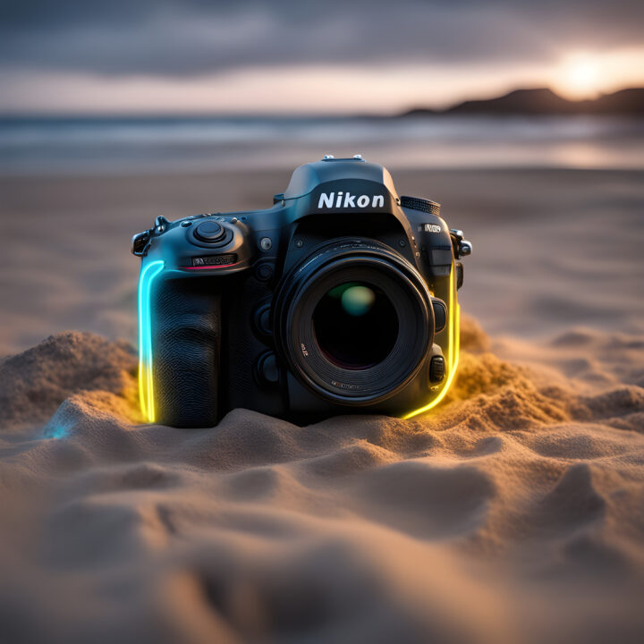 Nikon D850 in the Sand (AI)